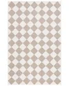 Martha Stewart 300 Wool & Cotton With Latex Rug In Beige