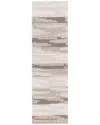 Martha Stewart 300 Wool & Cotton With Latex Rug In Beige