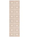 Martha Stewart 300 Wool & Cotton With Latex Rug In Beige