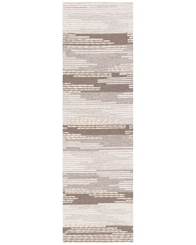 Martha Stewart 300 Wool & Cotton With Latex Rug In Sand