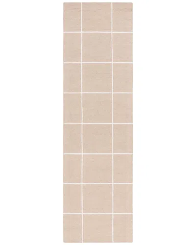 Martha Stewart 300 Wool & Cotton With Latex Rug In Sand