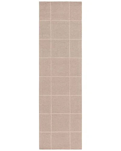 Martha Stewart 300 Wool & Cotton With Latex Rug In Sand