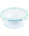 Martha Stewart 32oz Glass Container With Lid In Clear
