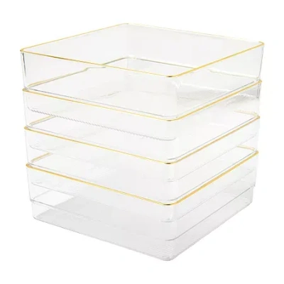 Martha Stewart 4 Pack 6x6 Organizers In Multi