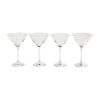 Martha Stewart 4-pc. Martini Glass In Transparent