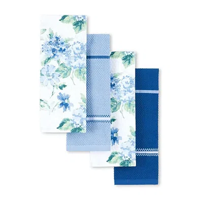 Martha Stewart 4-pc. Kitchen Towel In Blue