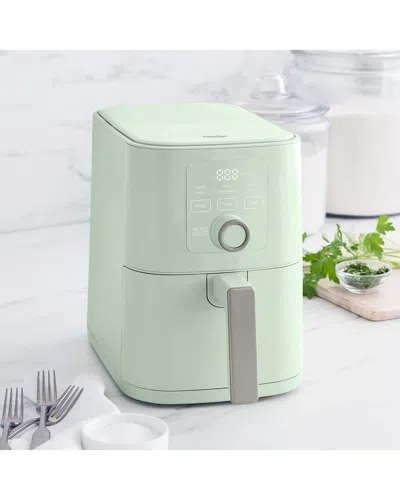 Martha Stewart 6qt Slim Air Fryer In Green