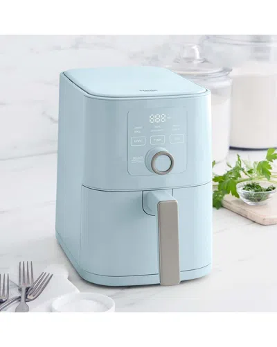 Martha Stewart 6qt Slim Air Fryer In Blue