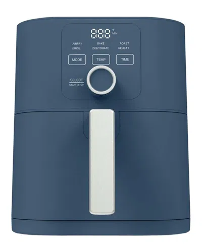 Martha Stewart 6qt Slim Air Fryer In Blue