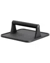Martha Stewart 7in Square Pre-seasoned Cast Iron Grill Press