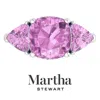 Martha Stewart 8 Carat Cushion Cut Gemstone Three Stone Ring With Lab Grown Diamonds In Sterling Silver, Choose You