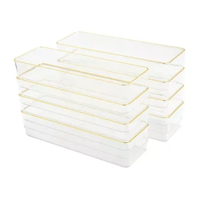 Martha Stewart 8 Pack 9x3 Organizers In Multi