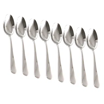 Martha Stewart 8 Piece Stainless Steel Dinner Spoon Set