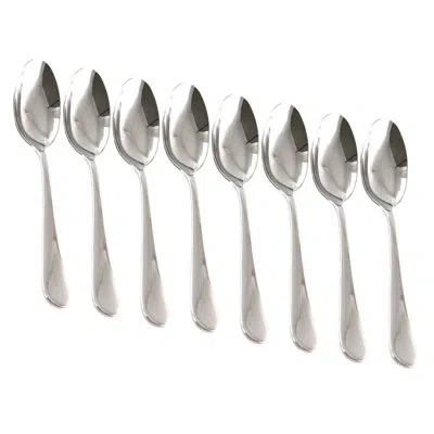 Martha Stewart 8 Piece Stainless Steel Dinner Spoon Set