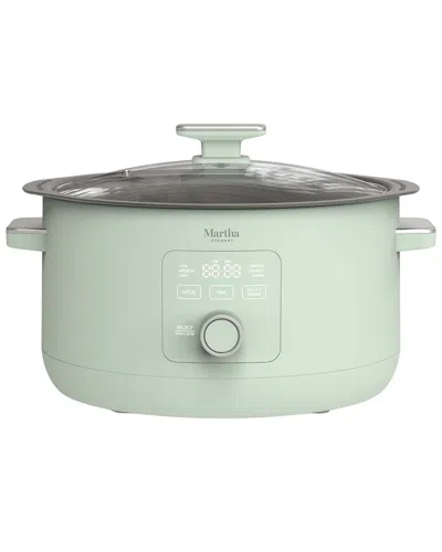Martha Stewart 8qt Slow Cooker In Green
