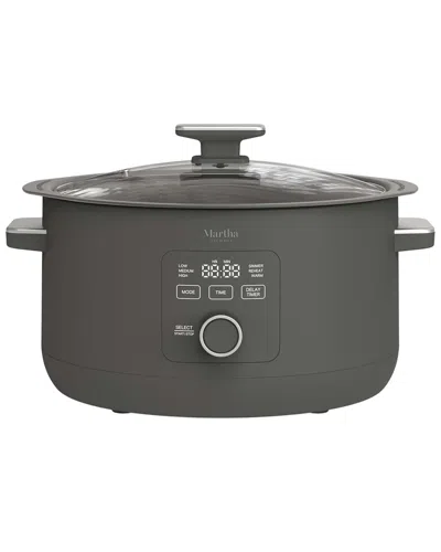 Martha Stewart 8qt Slow Cooker In Black
