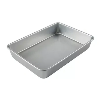 Martha Stewart 9x13 Non-stick Cake Pan In Silver