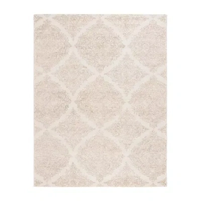 Martha Stewart Abel Floral Hand Tufted Indoor Rectangular Area Rug In Sand