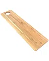 Martha Stewart Acacia Wood Serving Board In Brown