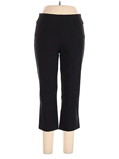 Pre-owned Martha Stewart Active Pants In Black
