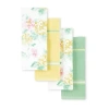 Martha Stewart Amber Floral 4-pc. Kitchen Towel Set In Pink