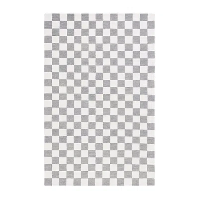 Martha Stewart Amrita Geometric Hand Tufted Indoor Rectangle Area Rug In Gray