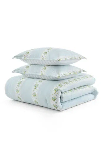 Martha Stewart Annabelle Stripe Cotton Comforter Set