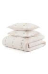 Martha Stewart Annabelle Stripe Cotton Reversible Comforter Set