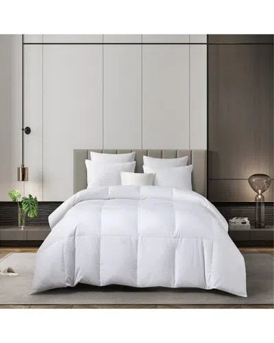 Martha Stewart Ateen Cotton Rds White Down Comforter - Light Warmth