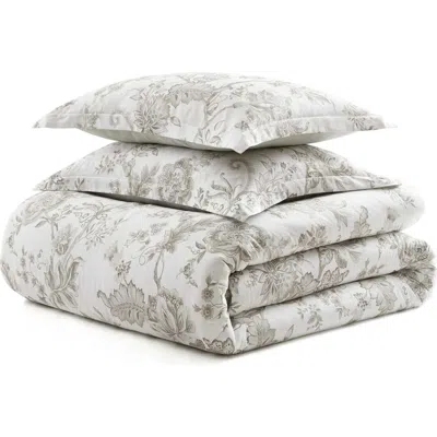 Martha Stewart Avery Floral Cotton Sateen Comforter Set