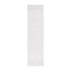 Martha Stewart Avery Stripe 26" X 96" Indoor Rectangular Runner" In White