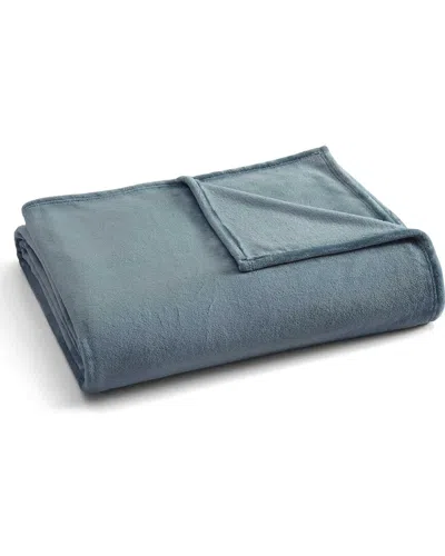 Martha Stewart Bedford Collection Blanket In Blue