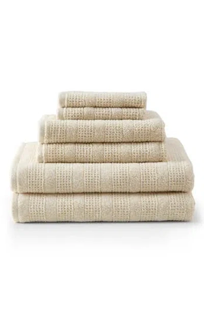 Martha Stewart Bedford Cottage Cotton Towel Set In Sand