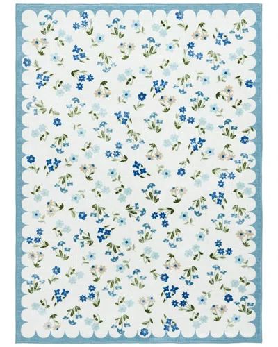 Martha Stewart Brighton Polyester Rug In White