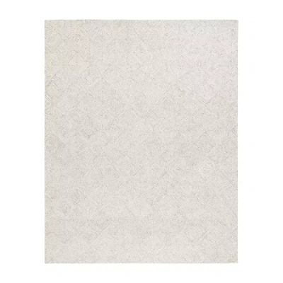 Martha Stewart Camden Geometric Hand Tufted Indoor Rectangular Area Rug In Gray