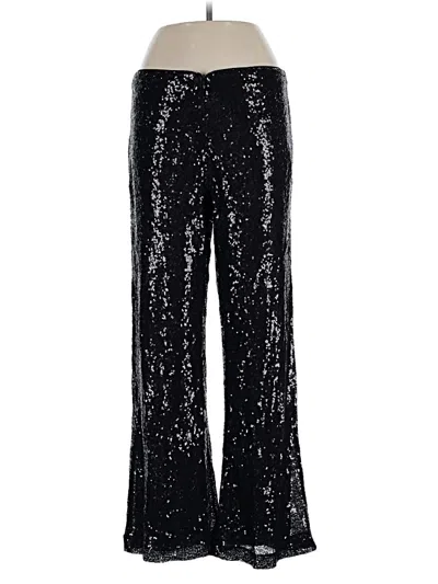 Pre-owned Martha Stewart Casual Pants In Black