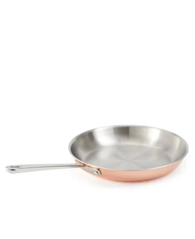 Martha Stewart Collection Stainless Steel 12" Saute Fry Pan In Copper