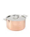 MARTHA STEWART COLLECTION MARTHA BY MARTHA STEWART STAINLESS STEEL 8 QT STOCK POT WITH LID