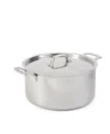 MARTHA STEWART COLLECTION MARTHA BY MARTHA STEWART STAINLESS STEEL 8 QT STOCK POT WITH LID