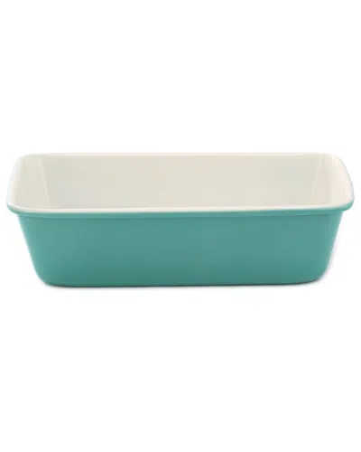 Martha Stewart Color Bake 9x5in Rectangular Carbon Steel Loaf Pan In Green