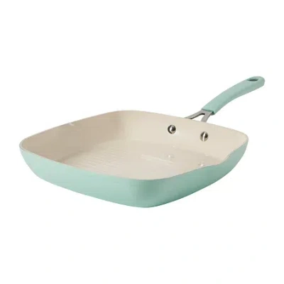 Martha Stewart Cosette 10" Grill Pan In Blue