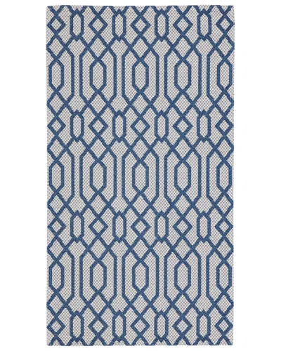 Martha Stewart Cotton Rug In Blue