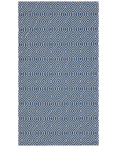 Martha Stewart Cotton Rug In Blue