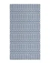 Martha Stewart Cotton Rug In Blue