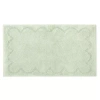Martha Stewart Cotton Scalloped Bath Rug In Green