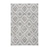 Martha Stewart Dana Geometric Washable 4' X 6' Indoor Rectangular Area Rug In Gray
