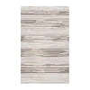 Martha Stewart Danica Stripe Hand Tufted Indoor Rectangular Area Rug In Brown