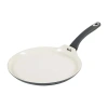 Martha Stewart Delphine Ceramic Non-stick 11" Pancake Pan In Gray