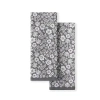 Martha Stewart Ditsy Floral 2-pc. Kitchen Towel Set In Gray