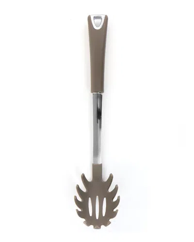 Martha Stewart Nylon Pasta Spoon In Gray